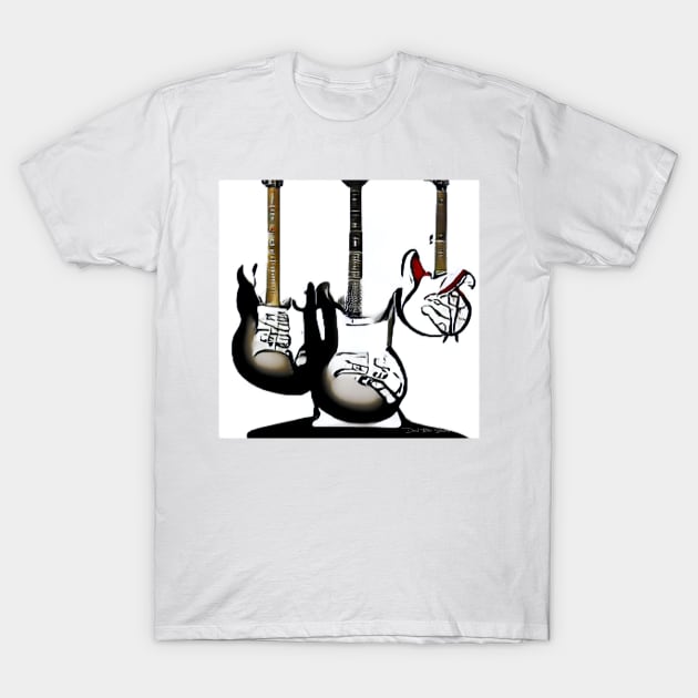 Guitar 7 T-Shirt by davidbstudios